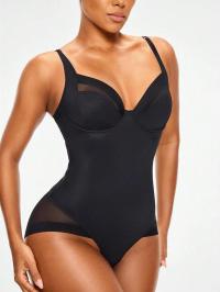 SHEIN CZARNE BODY MODELUJĄCE DLV S06__XXL