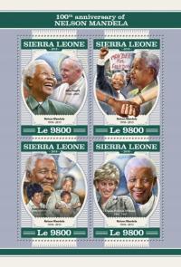 Nelson Mandela, Papież Jan Paweł II ark #SRL18206a