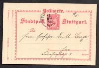 NIEMCY POCZTA MIEJSKA - ciekawa stara przesyłka