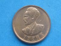 Nr19 Эфиопия монета 10 Cents 1944 красивое состояние