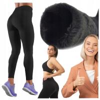 Меховые Теплые Леггинсы Черные Женские Леггинсы Зимние Гетры Thermo