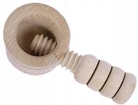 Деревянный Щелкунчик Простой Натуральный