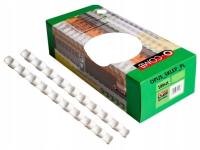 Grzbiety do bindowania do 180kartek 20mm/100 białe