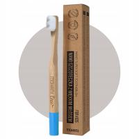 Szczoteczka Do Zębów Dla Dzieci Miękka Bambusowa Niebieska Soft Nano Mohani