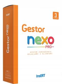 Insert Gestor nexo PRO rozszerzenie na następne 3 stanowiska 3 PC / licencja wieczysta ESD