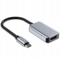 ADAPTER HDMI 4K 60HZ THUNDERBOLT 3 USB-C TYPE-C DO MACBOOK M1 M2 M3 / PC