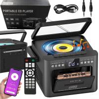 CD-ПЛЕЕР КАССЕТА BLUETOOTH ПОРТАТИВНЫЙ FM-РАДИО DISCMAN MP3 AUX КОЛОНКИ
