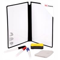 Tabliczka suchościeralna A5 notatnik w etui, planer, tablica taktyczna