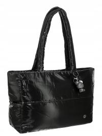 David Jones torebka damska shopper z nylonu czarna
