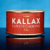 Kallax Surstromming Filet KISZONE Śledzie 440g....Nowa partia