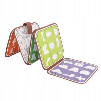 Ciche naklejki książka wczesna interaktywna logiczna myślenie D3