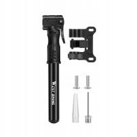 Pompka Rowerowa Zewnętrzna Kompaktowa Pompka Awaryjna dla Rowerzystów Czarna