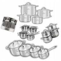 Zestaw garnków ZWIEGER Practi Plus 8-elementowy – jakość i funkcjonalność