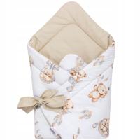 ROŻEK NIEMOWLĘCY 80x80 Otulacz Bawełna Becik