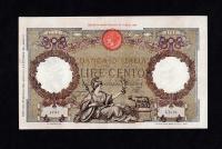 WŁOCHY 100 LIRÓW 1938 P#55b VF++ RZADKI