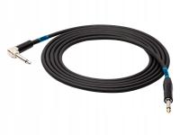 Kabel SSQ JMPJMK1 Jack 6.3 mm - Jack 6.3 mm kątowy