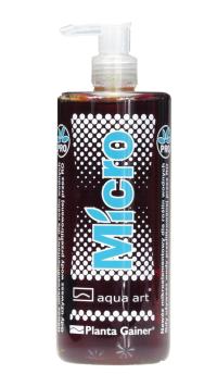 AQUA ART PLANTA GAINER PRO MICRO 500ml NAWÓZ MIKRO DLA ROŚLIN AKWARIOWYCH