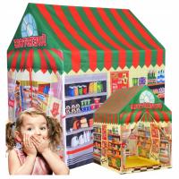 NAMIOT dla Dzieci DOMEK BAZA NAMIOCIK ZABAWA SKLEP PREZENT DLA 2 3 4 LATKA