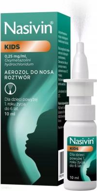 Nasivin soft 0.025% aer.do nosa 10ml KIDS