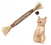 Zabawka interaktywna z kocimiętką dla kota MATATABI Patyk Gryzak Zabawka