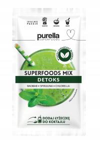 Смесь суперпродуктов для детоксикации 40 г Purella Superfoods Mix