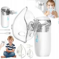 NEBULIZATOR ELEKTRYCZNY 300MAH Z TRZEMA USTAWIENIAMI DLA DOROSŁYCH I DZIECI