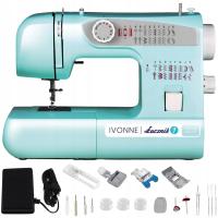 Maszyna do szycia domowa Łucznik Ivonne 38 ściegów podwójna igła overlock