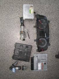 ZESTSAW DO ODPALENIA STACYJKA LICZNIK VW T6 5-BIEG