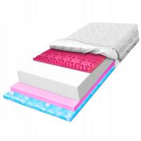 H1 H2 Materac 70x200 piankowy masujący miękki Marshmalo usztywniający 20cm