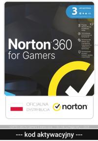 Norton 360 for Gamers 3 st. / 12 miesięcy ESD