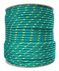 Полипропиленовая веревка 1250 кг прочная плетеная 10 мм 100 м