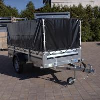 Автомобильный прицеп с брезентом и стойкой Brenderup 2270xl 270x129