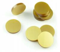 Акриловые золотые круглые маркеры 22x3mm