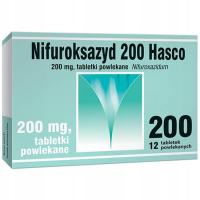 Nifuroxazide Hasco 200mg противодиарейный антибактериальный препарат 12x