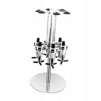 Dozownik na 6 butelek, obrotowy stojak