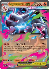 MEGA CHARIZARD X EX PFL 013/094 PHANTASMAL FLAMES (PFL 013)