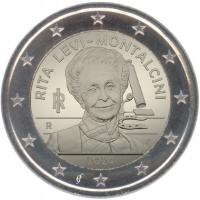 Włochy 2 euro 2024 - Rita Levi Montalcini