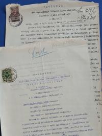 2 protokóły NWZA Banku Ziemskiego w Krakowie 1922