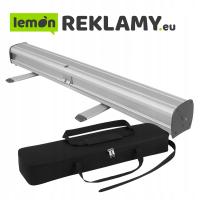 Roll-Up 100 cm Premium – baner wysuwany, kaseta + torba, DRUKARNIA