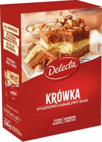 Торт Delecta Fudge 530 г готовый порошок для торта с глазурью из ириски