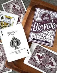 Karty do gry Bicycle no 808 Autocycle No 1 dwa kolory dla kolekcjonerów