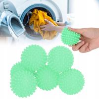 KULE DO PRANIA PRALKI PIORĄCE PIŁKI ZMIĘKCZAJĄCE SUSZENIA KŁACZKI KULKI X6