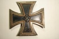 EK I 1939 - Krzyż Żelazny 1 Klasy - uszkodzona szpilka