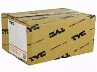 Szyba rozpraszająca reflektora TYC prawa do BMW 3 E46 z uszczelkami