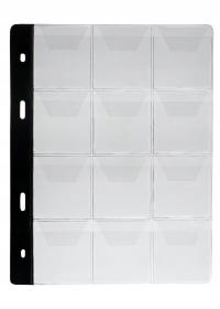 STRONA KARTA DO ALBUMU TYP 12 NA 12 ŚREDNICH MONET