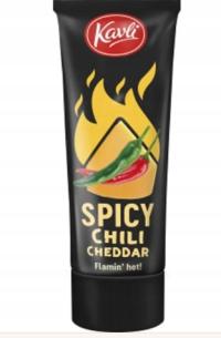 KAVLI ser topiony 250g SPICY CHILI CHEDDAR ser ostry chilli SZWEDZKI tubka