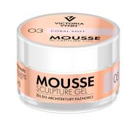 VICTORIA VYNN | Mousse Sculpture Gel Coral Soft 03 Duża pojemność! 50ml