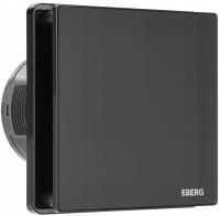 Вентилятор для ванной комнаты EVO 100 черный глянцевый стеклянный датчик влажности