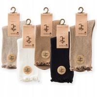 Skarpetki Fanabella bambusowe wielokolorowe zestaw 5 par