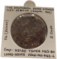 [C528] Moneta keszowa Cash Hsiao Tsung 1163-89